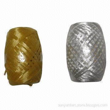 Poly raffia egg